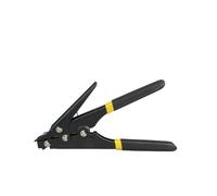 Wire Stripper, Cable Tie Gun Clamp Fastening Automatic Tensioning Nylon Width 2.3mm to 9.5mm(Nero)