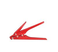 Wire Stripper, Cable Tie Gun Clamp Fastening Automatic Tensioning Nylon Width 2.3mm to 9.5mm(Rosso)