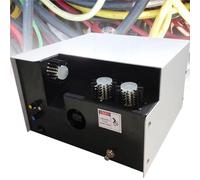 Wire Stripper Cutting Tool, Automatic Twisting and Peeling Machine with Adjustable Wire Separation and Three-Brush Cable Shielding