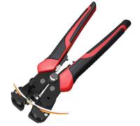 Wire Stripper, FortCeremy Automatic Cable Stripper and Cutter Tool for 0.2-6mm² Cables, Self-Adjusting Wire Stripping Pliers, Cable Cutter & Crimping Tool, Electrician Tool