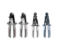 Wire Stripper, Industrial Grade Electrician Multi-Functional Cable for Wire Stripping Cutting and Professional Electrical Work(Bagged 1)