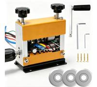 Wire Stripper Machine,1-20mm 8 Holes Heavy-Duty Manual Cable Stripper Tool | for portable wire stripping tool for scrap copper recycling