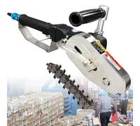 Wire Stripper Machine, 2500rpm Pneumatic Waste Stripper Carton Paper Stripping Machine Trimming Tool, Pneumatic Cardboard Carton Box Waste Stripper with Alloy Steel Chain,MTeeth