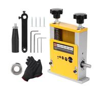 Wire Stripper Machine,Manual Cable Stripper Machine with 6 Channel & 5 Blades,Copper Cable Stripping Tool for 3-17mm Cable, Electricians Tools Electric Wire Stripper Tool Scrap Copper Cables Recycling