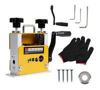 Wire Stripper Machine, Manual Copper Cable Stripper Tool with Extra Blade and Gloves, Heavy-Duty Cable Stripper Machine for 1-17mm Cable, for Scrap Copper Recycling and Electric Wire Stripping