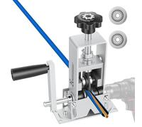 Wire Stripper Machine Manual, Scrapping Copper Cable Stripping Machine, Drill Powered/Hand Crank Dual-drive Wire Stripper Tool for Scrap Copper Recycling & DIY Automotive Cables and Electrical Work