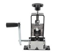 Wire Stripper Machine, Manual Wire Stripping Machine for 2-25mm Wires, Dual Mode with Hand Crank or Drill Powered, Steel Blade Wire Peeling Tool for Electricians and