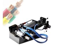 Wire Stripper Machine, Pneumatic Double Cylinder Automatic Copper Wire Stripping Tool for Cutting and Stripping Core Wires