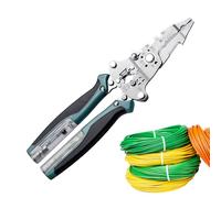 Wire Stripper - Non-Slip Cable Cutter with Current Measurement Function, Tool for Cable Scissors, for Maintenance, Craft Enthusiasts, Insulated and Non-Insulated Connections