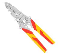 Wire Stripper Pliers 14 in 1 Multifunctional Cable Peeling Plier Ergonomic Foldable Wire Cutting Crimping Splitting Winding Tool for Electrician (1)