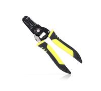 Wire Stripper - ShiningUU 10-22 AWG 7" Anti-Slip Precision Cable Stripper Tool, Alloy Steel Multi-Function Wire Cutter Stripper with Safety Lock for Electrical/Cable Stripping