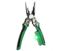 Wire Stripper with Electrical Testing Feature, Perfect for Stripping, Twisting, Crimping, and Measuring Voltage on Electrical Cables