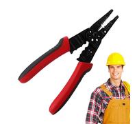 Wire Strippers | 20cm Ergonomic Handle Precision Cutter | Wire Stripping Tool for Electronic Cables | For DIY, Automotive, Industrial, Network, Appliances, Maritime, Systems