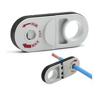 Wire Strippers Network Cable Stripper, Multi-Functional Electricians Tools, Wire Strippers Electrical, Peeling for Rotate One Circle, Hand Tools Crimpings and Copper Harness and Diameter 3-12.8mm