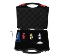 Wire Stripping and Twisting Tool Set, Professional Aluminum Drill - Powered Wire Stripper and Twister for Electricians, Adjustable 10-33mm Stripping Length, Includes Storage Box