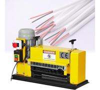 Wire Stripping Machine, Automatic Wire Stripper Tool, 0.06-1.5 Inch, 11 Channels, 10 Blades, 750W Portable for Recycling Copper Wire, 65ft/Minute