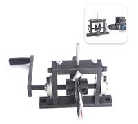 Wire Stripping Machine Manual cable stripper machine Scrap Cable Peeling Machines Stripper for 1-30mm Connect Hand Drill Cable Machine(Type3)
