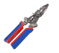 Wire Stripping Pliers Multifunctional 16 in 1 Design 12- Voltage Testing and Alarm Heavy Duty Folding Wire Stripper Twister