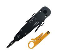 Wire Stripping Strippe Cutter RJ11 RJ45 Telecoms Phone Wire Cable Punching Down Networking Tool Kits Crimping Tool Installation Networking Installation