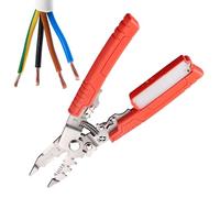 Wire Stripping Tool - Electric Pliers with Non-Slip Grip - Portable Crimping Pliers for Electrical Wiring Work