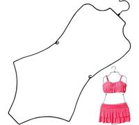 Wire Swimsuit Hanger Body Shape Display Hanger Hanger Swimwear Storage Organizer for Collection and Show