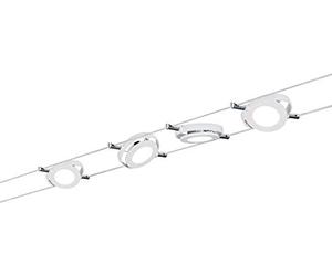 Wire Systems 94105 DC LED Set RoundMac 4x4W White matt 230V/12V DC 30VA Metal