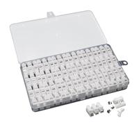 Wire Terminal Set - PP Heat-Resistant Connectors, Electrical Wire Kit | 42 Heat-Resistant Industrial Wire Connectors, Automotive Wire Terminals for relable Conduction Electrical Wiring Cables