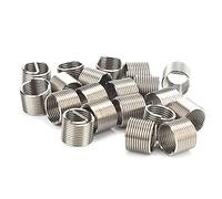 Wire Thread Insert Stainless Steel Screw Bushing Repair Socket Kit M14x1.5x1.5D Improves Thread Connection Strength For Various Applications