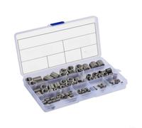 Wire Thread Inserts For Machinery Auto Repair, 304 Stainless Steel | 304 Stainless Steel Wire Thread Inserts, 200-Piece Assortment with 7 Sizes, Rust Resistant Thread Reinforcement for