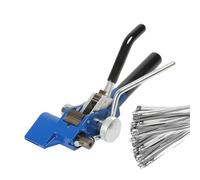 Wire Tie Pliers | Stainless Steel Nylon Cable Cutter | Nylon Cable Tensioning Tool | for Electrical Jewelry Making Fencing Metal Work HVAC Upholstery Plumbing Industrial