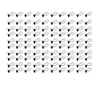 Wire Ties,100pcs Self Locking Nylon Collars | Secure Self Locking Tool with Marking Label for Cable Management for Home Indoor Outdoor Workshop and