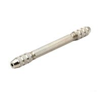 Wire Tool Chuck 0.3-3.2mm For Jewelry Making, Silver Metal Vise With 10 Drill Bits Set(A)