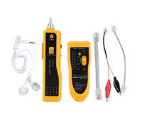 Wire Tracker, RJ11 RJ45 Finder LAN Cable Toner Tester, Ethernet Network Cable Tracer Kit, with an Earphone, RJ11 RJ45 Tester for Network LAN Ethernet Cable Collation