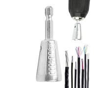 Wire Turner Tool | Stainless Steel Wire Stripping Tool - Electrical Wire Connector | For Electricians Drills Outdoor Work Home Repair