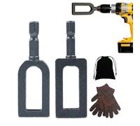 Wire Twist Drill | Multi-function Wire Clamp Accessory - Drill Twist Tool - For Cables, Extensions, Electrician's Work, Fence, Construction, Crimping, Binding, Déconnex