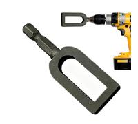 Wire Twister Bit - Hexagonal Drill Accessory | Wire Twist Tool for Wire Fence Installation and Repair | Metal Construction Tool