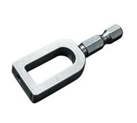 Wire Twister for Drill,Multifunctional Small Alloy Connector | Electric Drill Wire Knotter Tool,for Binding Winding Tying Wiring Fencing Gardening Crafts Electrician Engineer