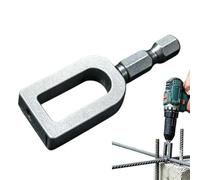 Wire Twister Tool - Multifunctional Small Alloy Connector - Electric Drill Wire Twisting Tool - for Binding Winding Tying Construction Home Crafts Electrician Technician