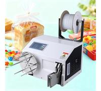 Wire Twisting and Bag Sealing Machine, Electric Strapping Tool for 5-30mm Diameter Binding, Semi-Automatic Operation, Efficient Packaging Solution