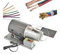 Wire Twisting Machine and Cable Stripper, for Wire Diameter 1-3mm and Twist Length 2-25mm, Rotary Blade Operation for Electrical and DIY Projects