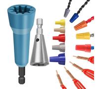 Wire Twisting Tool, Wire Stripper Drill Attachment, Professional Stripping Tool For Automotive Home Improvement Industrial Telecommunications Network Cabling