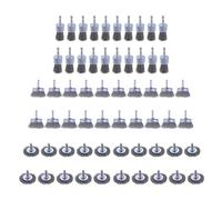 Wire Wheel Brush Drill 10 Piece Set, High Carbon Steel for Drill with 1/4 Inch Shank, Skilled in Cleaning Rust, Wall Paint and Mortar (Sliver, Brush 6.35*20mm/0.25*0.79in)