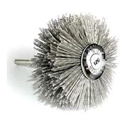 Wire Wheel Brush Drill, Polishing Brush Wheel 80mm 30-35mm Thickness 1/4 Inch Shank Multiple Grits Pack of 2 or Pack of 5(120 2pcs)