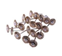 Wire Wheel Cup Brush Drills， Wire Wheel Brush Set 3mm Shank Brass Steel Nylon Horsehair For Mini Drills Rotary Tools(20pc 3x22 Brass)