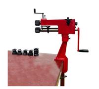 Wire Winding Machine, Hand-Operated Manual Bending Machine for Sheet Metal, Bead and Edge Bending, Suitable for Metal Fabrication and DIY Projects
