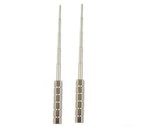 Wire Wrapping Jig Tool Rods 2PCS Stainless Steel with Diameter Options from 1.5mm to 3.5mm Designed for Wire Coil Winding Tasks