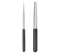 Wire Wrapping Mandrel 2Pcs 10 Sizes DIY Wire Looping Mandrel Wires Looping Tool Set for Jewelry Wires Wrapping and Jump Ring Forming (Black)