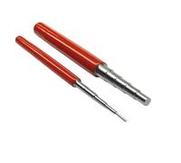Wire Wrapping Steel Mandrels Set, Bead Working Tools, Jump Ring Making, Red Handle, 2-Piece