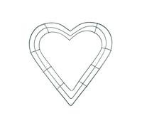 Wire Wreath Frame,Wall Dangling Crafts Home Decoration - Creative Iron Art Flower Wreath Rings, Wreath Decoration Accessories For Doors, Walls, Patios, Garden