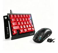 Wired 29-Key One-Handed RGB Gaming Keyboard and Mouse Set